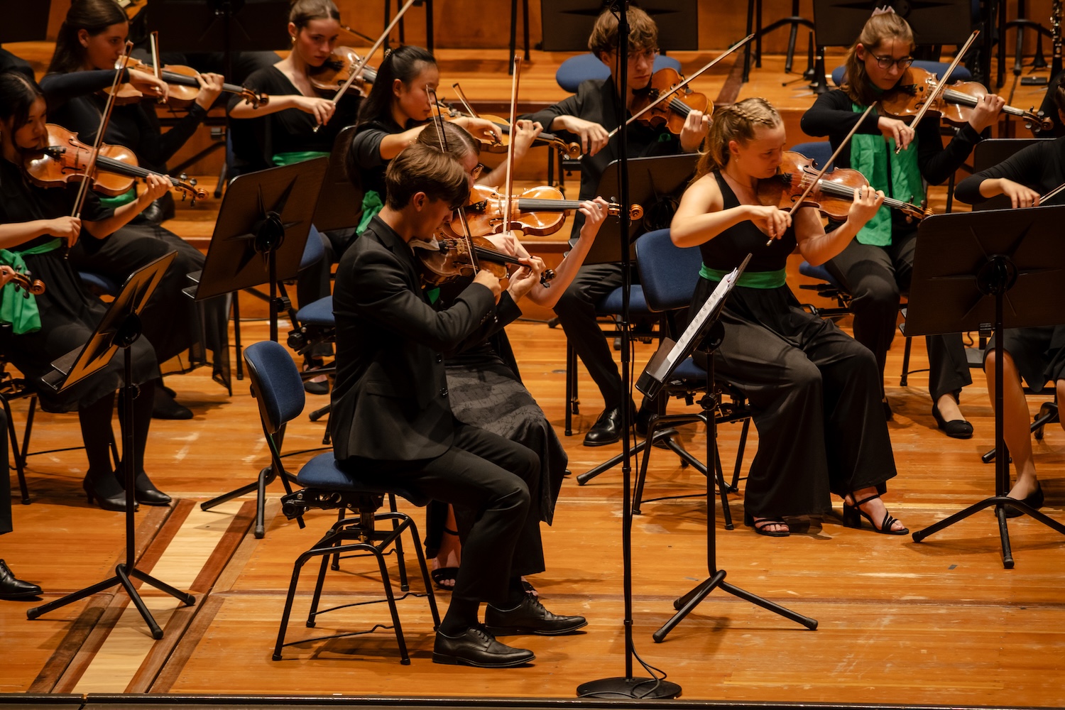 Jules Sauvegrain avec son violon